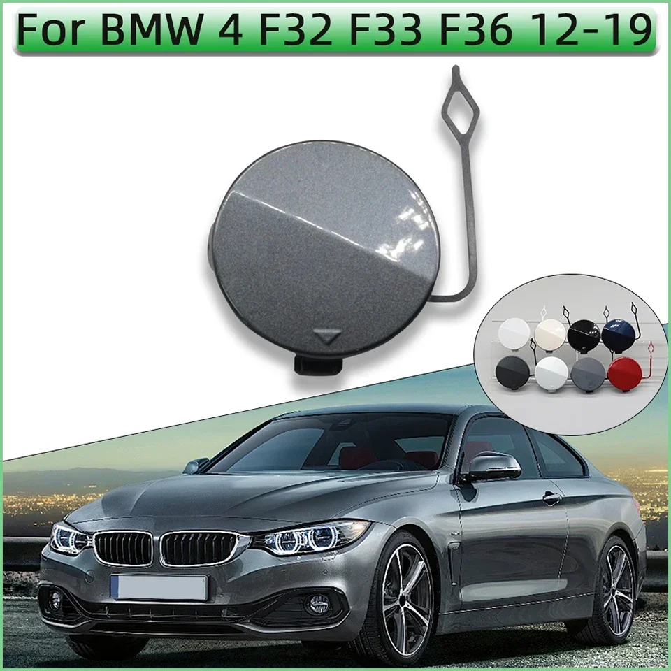 

Decoration Trailer Cover Cap Front Bumper Towing Eye Hook Shell For BMW 4 Series F32 F33 F36 2012-2019 Painted#51117363392