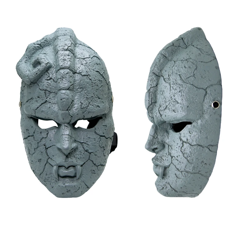 

JoJo's Bizarre Adventure Stone Ghost Full Face Resin Mask JoJo Cosplay Gargoyle Mask Masquerade Prop Anime Collection Gift Toys