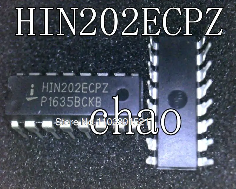 

10PCS/LOT HIN202ECPZ HIN202 DIP-16