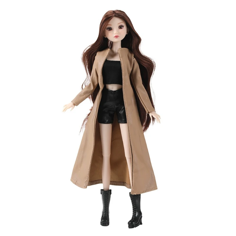 1/6 Sweet Girl Doll Full Set 32cm Doll with Clothes Accessories Dress Up Toys