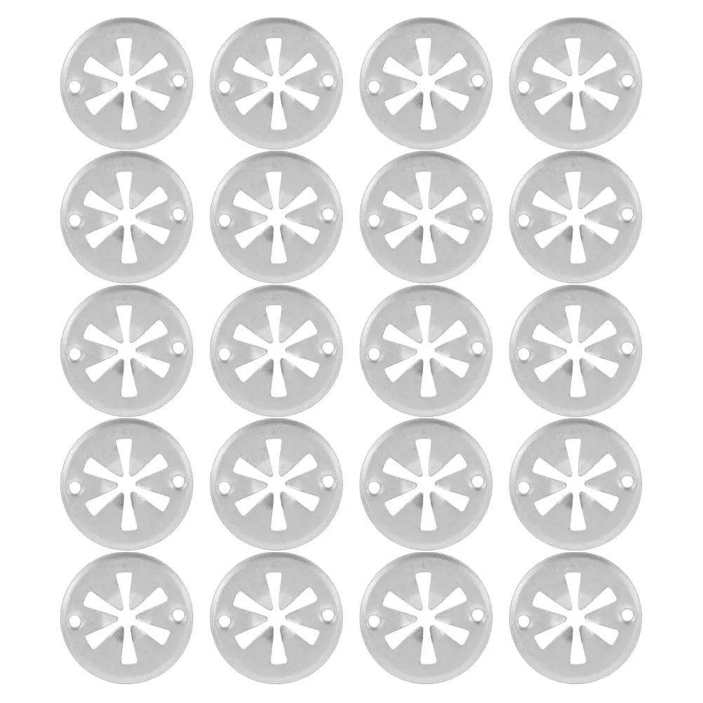 

20 Pcs Engine Compartment Gasket Durable Metal Automotive Clips Fasteners Car Bumper Heat Shield Insulation Cotton Enhanced