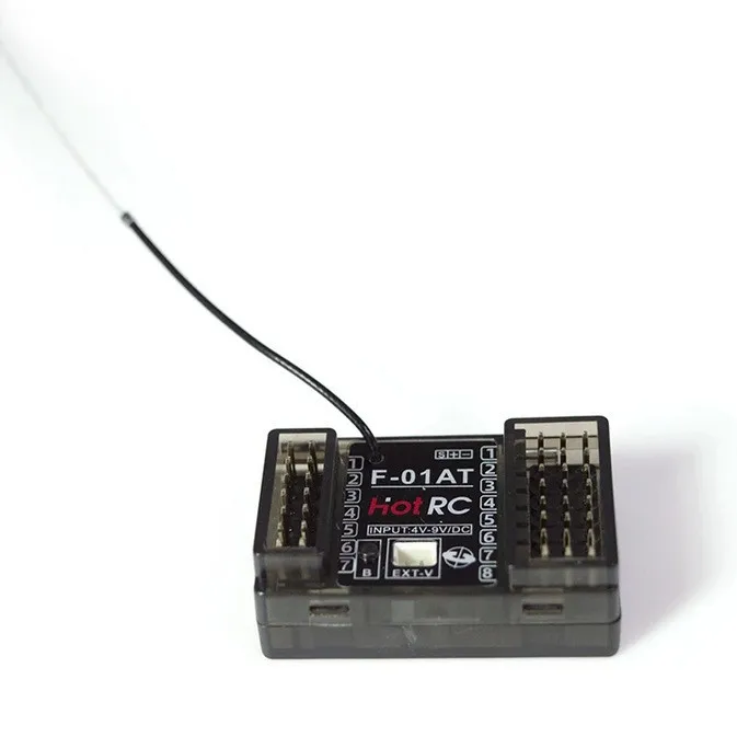 F-01A F-01AT8 Channel Gyroscope Receiver 7 Lamp Control Voltage Return RC Car Tank Ship Model
