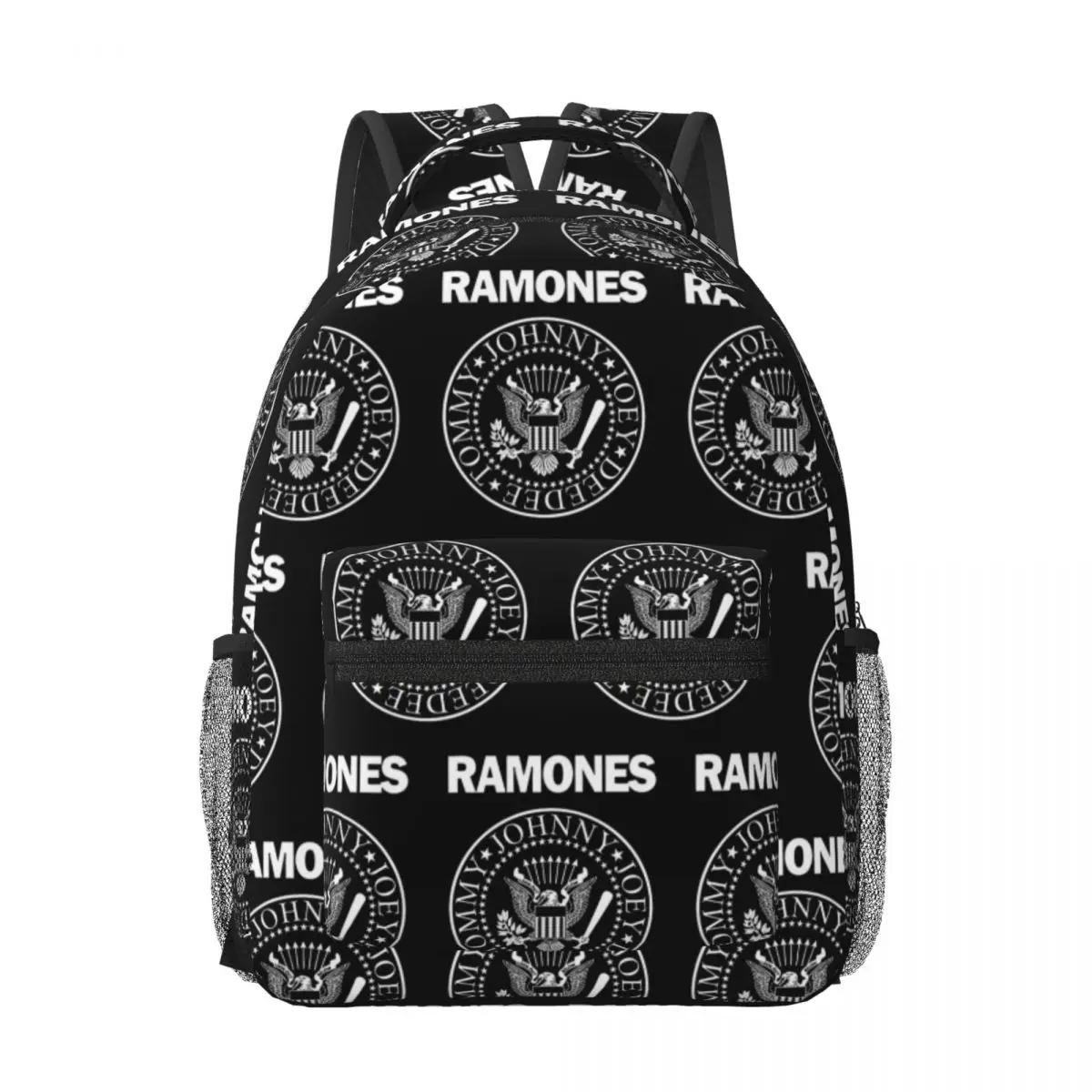 

The R-Ramone M-Merch Woman Backpacks Boys Girls Bookbag Fashion Students School Bags Portability Laptop Rucksack Shoulder Bag