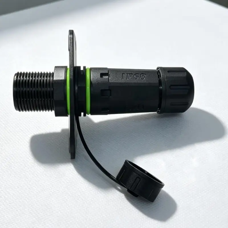 R53C Panel Mount RJ45 Cat6 Cat6A Panel Coupler for Security Gear and Marine Wiring