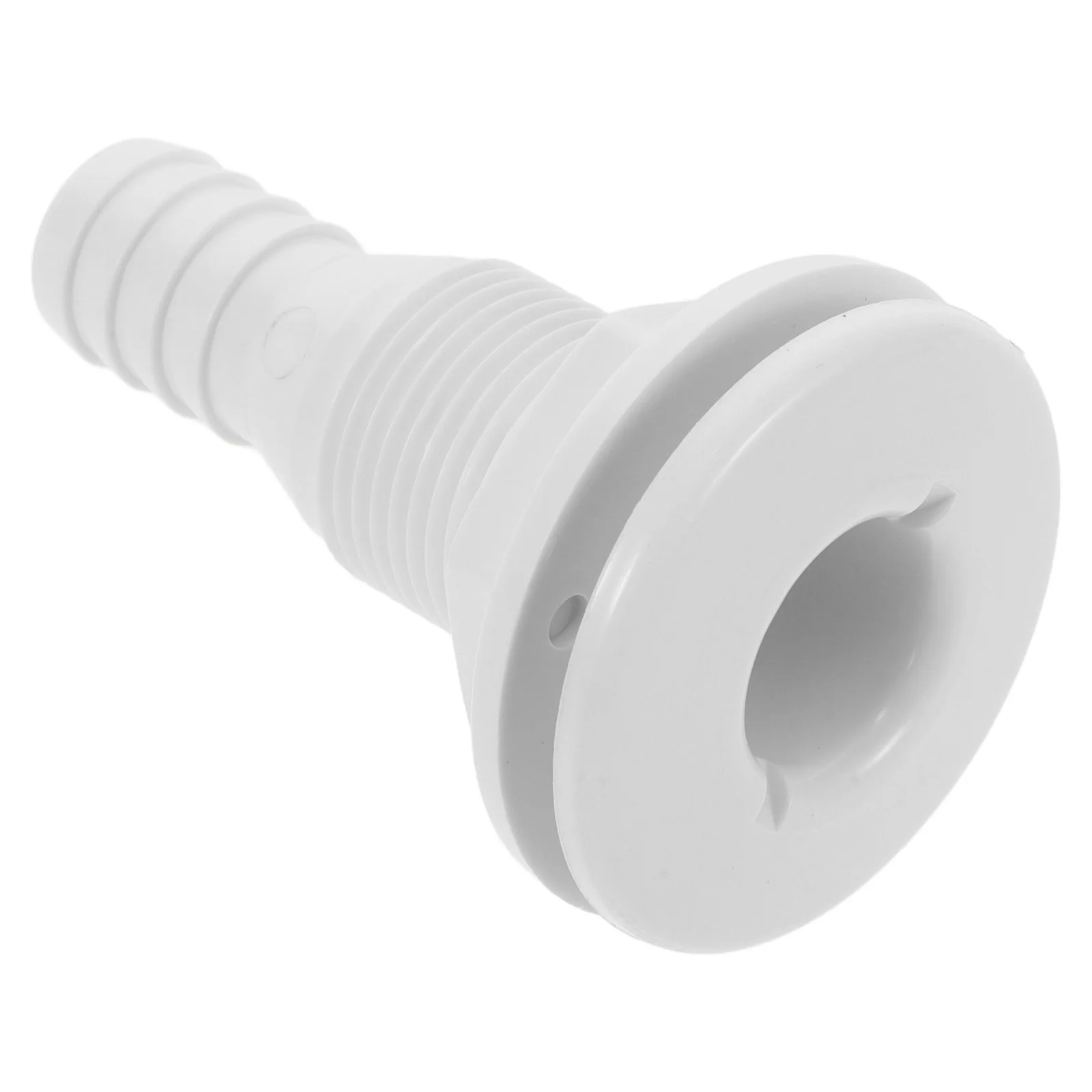 

3/4 Inch Drain Valve Thru Hull Fitting For Boat Yacht Rv Scupper Flapper Marine Through Hull Connector Plastic Drainage