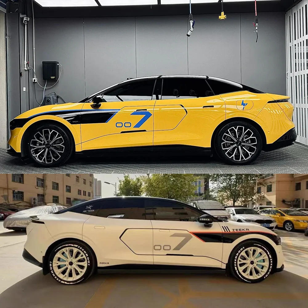 

Виниловая наклейка для автомобиля, модификация внешней части кузова, модный спортивный декор, аксессуары для ZEEKR 007