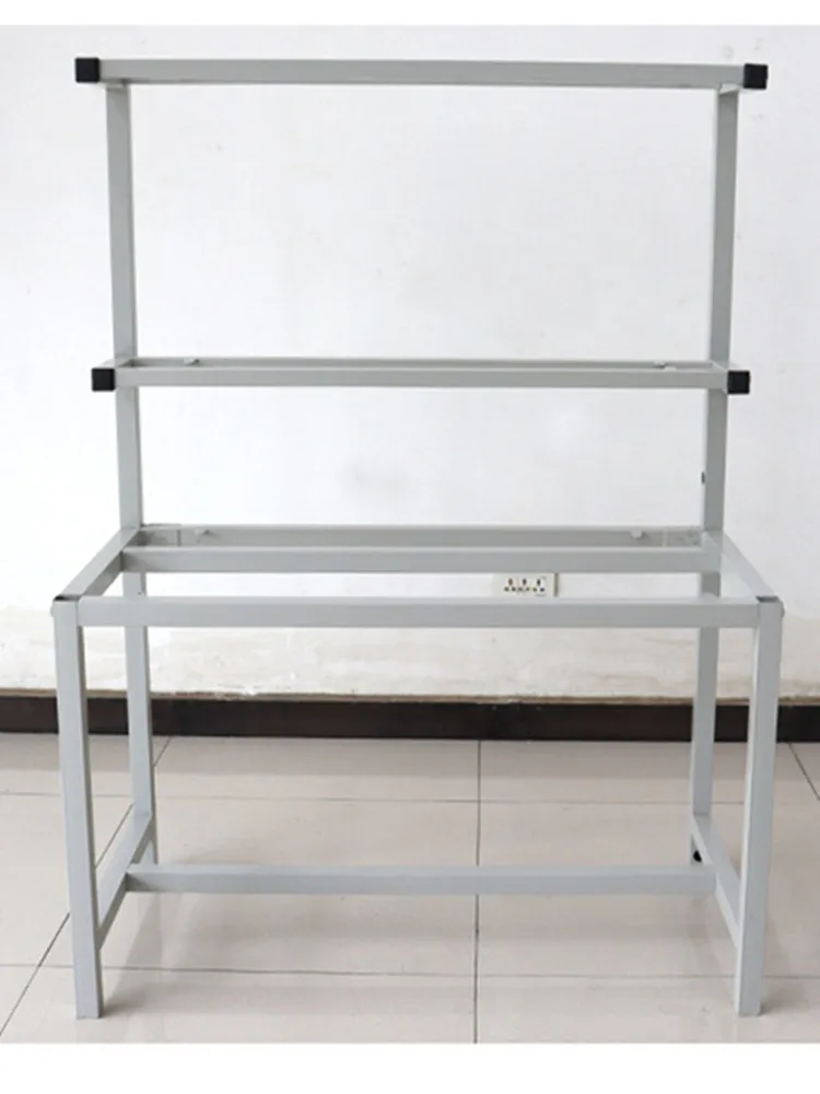 Anti-static workbench frame with lamp hanging board electronic factory assembly line operation table