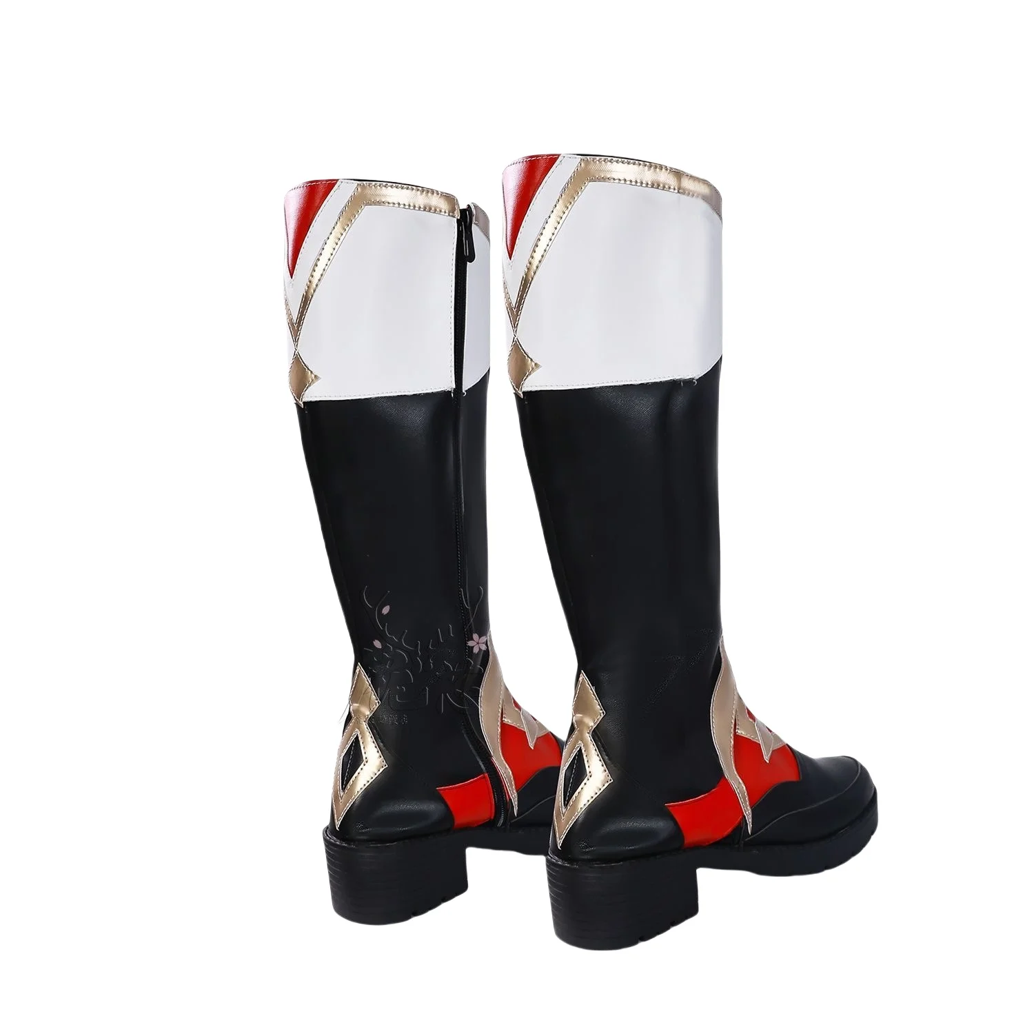 Dahlia bottes Cosplay jeu Genshin Impact chaussures accessoires de déguisement accessoires Anime Halloween Costumes pour homme femme chaussures