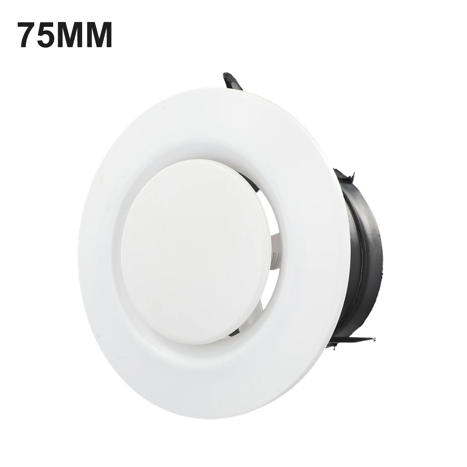 1PC 75/100/125/200mm ABS Ceiling Air Vent Grille Cover Ventilation Exhaust/ Grille Cover Waterproof Outlet Heating Cooling Vents