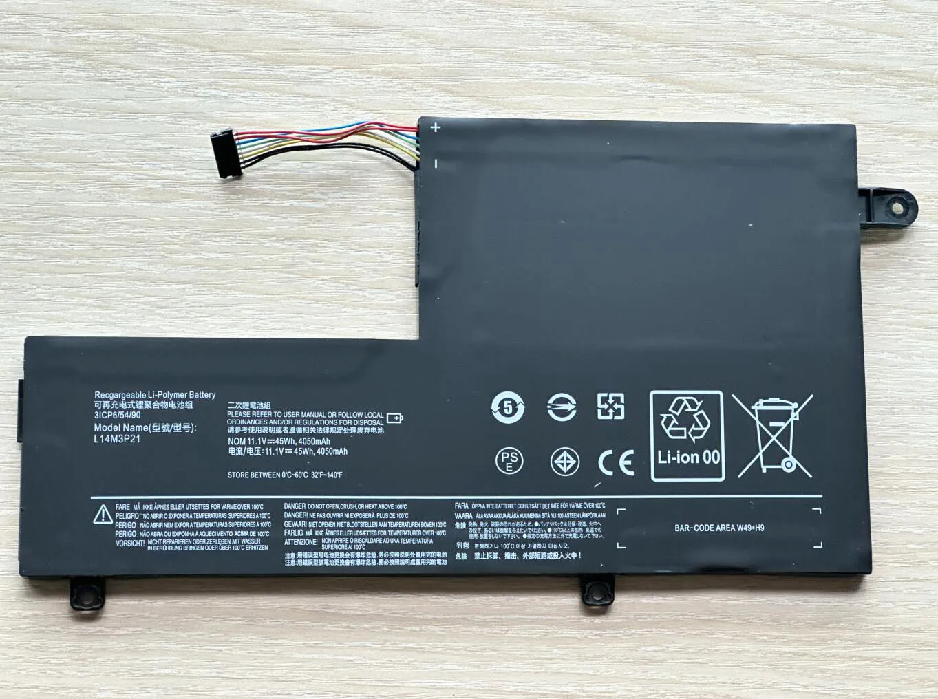 L14M3P21 Laptop Battery For Lenovo Flex 3 4 1470 1480 1580 1570 Yoga 500-14ISK Edge 2-1580 L14L3P21 L15L3PB0 L15M3PB