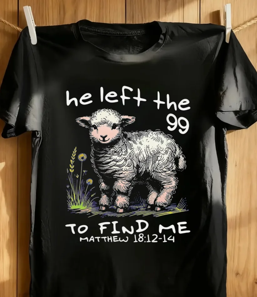 He Departed with That Humorous Christian T-Shirt · for Both Men and Women T-Shirts