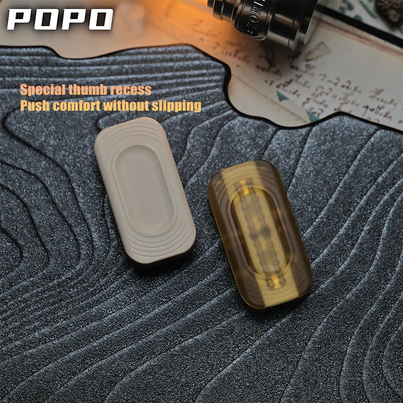 كايس بوبو PMMA البرتقال السكر الفقرة دفع المنزلق 158 قبالة ألعاب الكبار المضادة للإجهاد