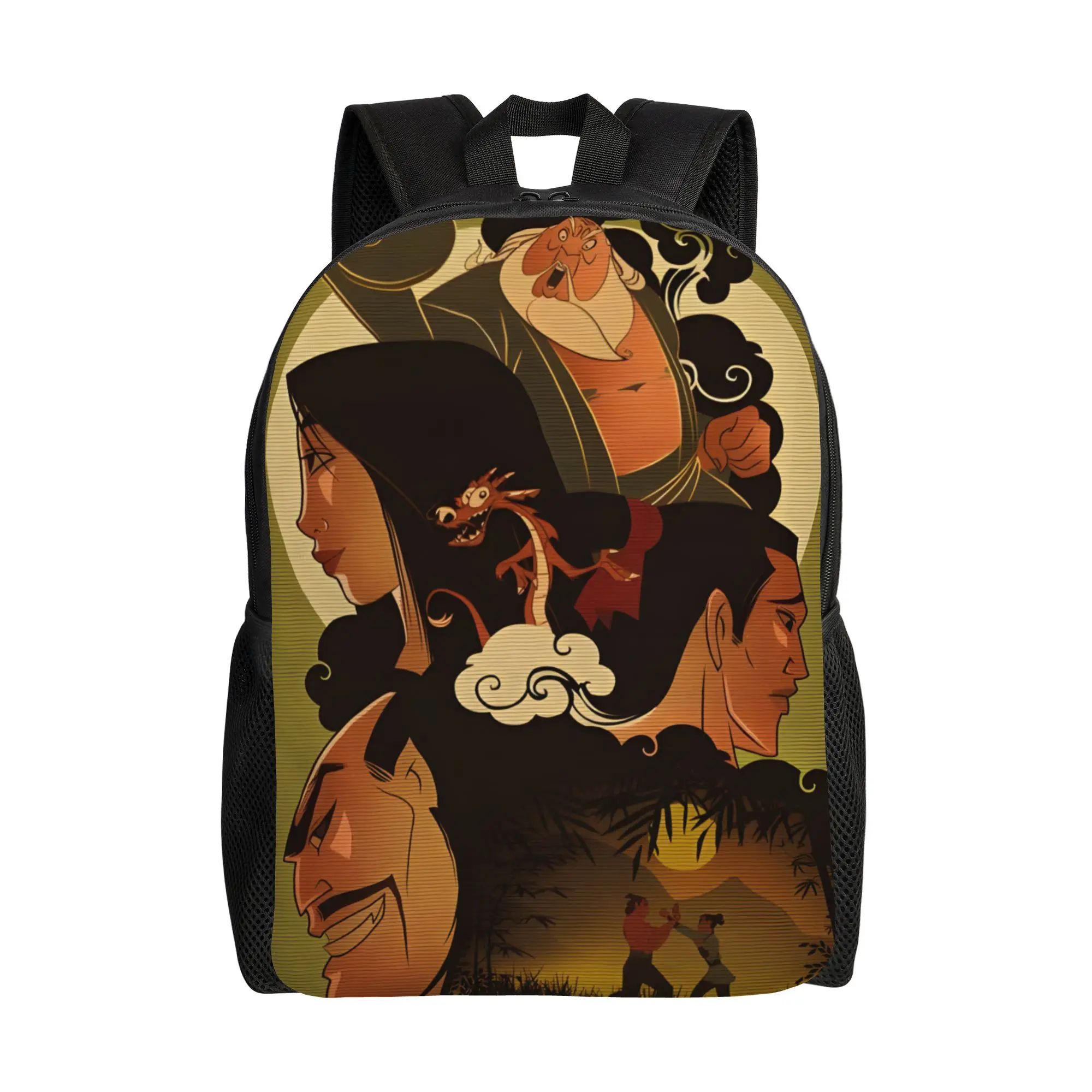 mochila-de-casal-mulan-cartoon-para-o-novo-ano-escolar