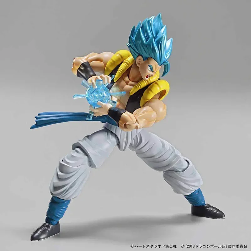 En Stock Original Bandai figura-rise estándar Dragon Ball Super Saiyan God Gogeta montaje Anime figura de acción modelo juguetes regalos