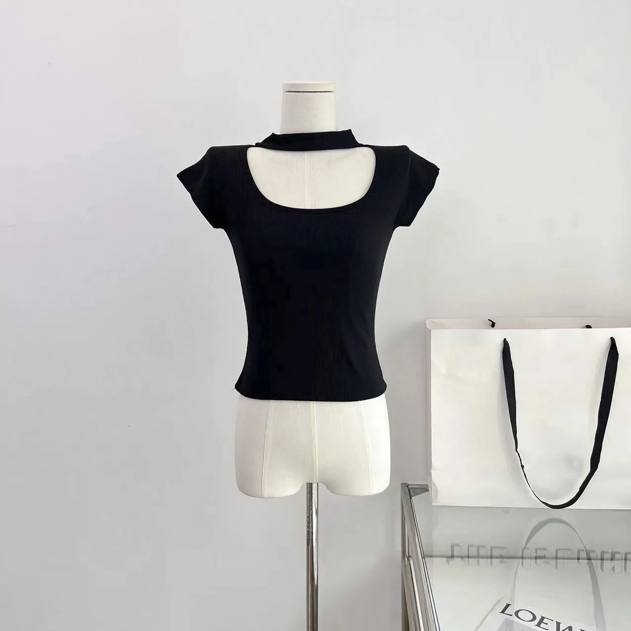 

New korean Fashion Casual Woman Tshirts Women Sexy Tops Female Lady Beautiful Slim Fit T-shirt