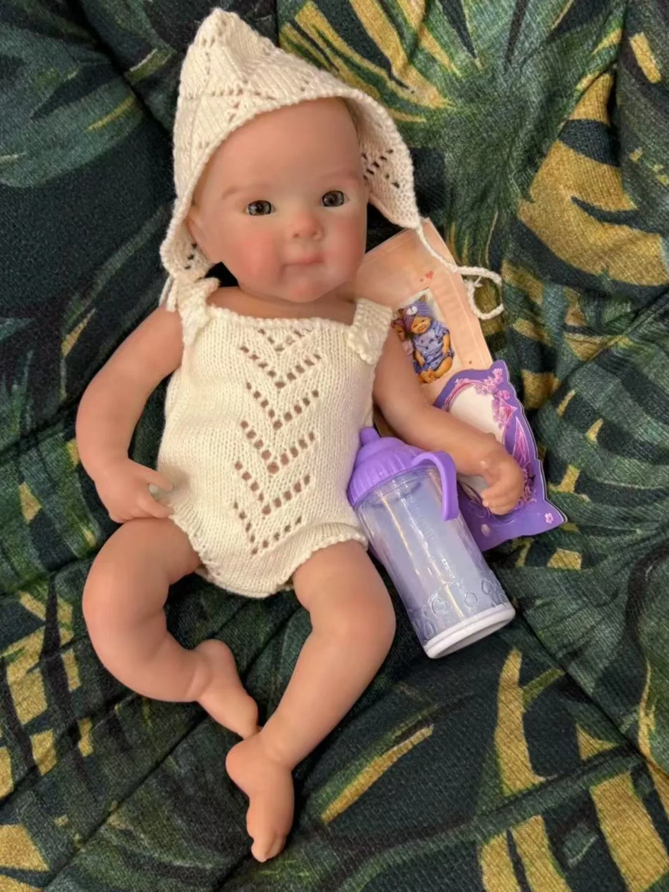 ตุ๊กตาซิลิโคน Aizwa1 ขนาด 13 นิ้ว Bettie Reborn ตุ๊กตาเด็กผู้หญิง เปิดปากได้ ทำมือ เบเบ้ สัมผัสนุ่ม สำหรับเป็นของขวัญวันเกิด