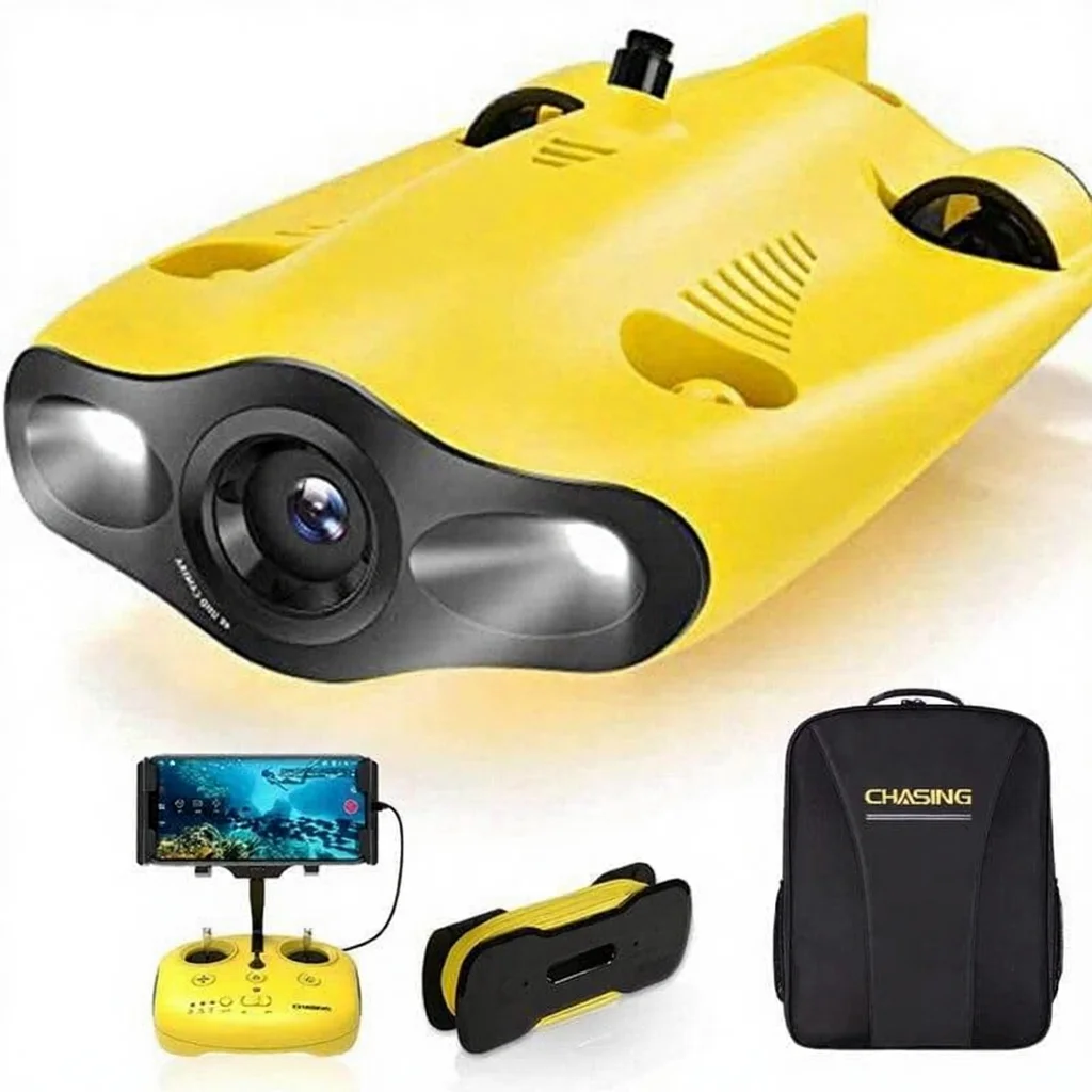 Underwater Drone 4K Camera 100M - Wodoodporny mini dron podwodny z 5