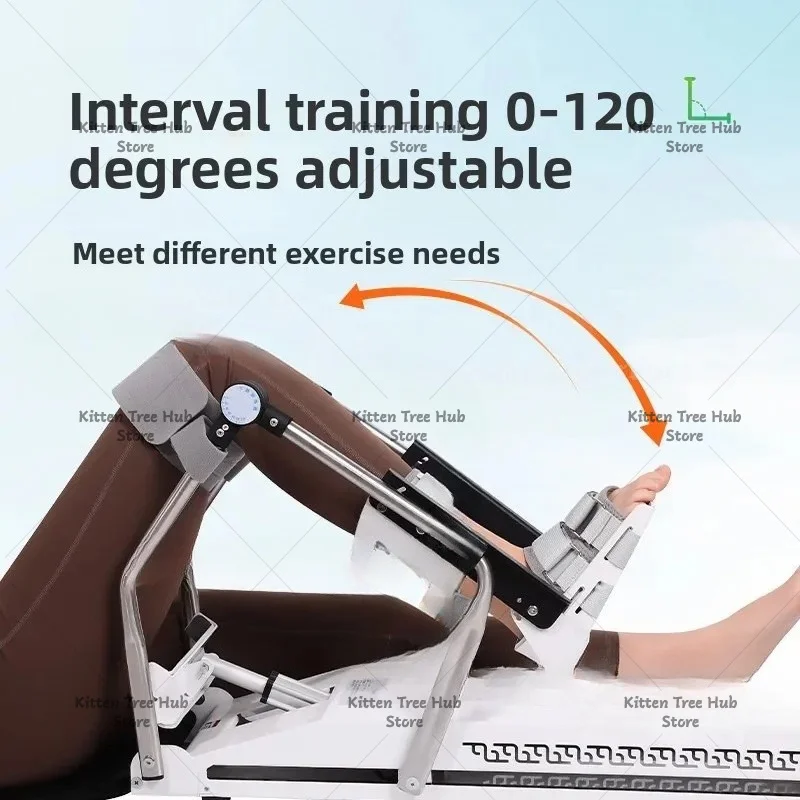 Electric CPM Machine Lower Limb Exercise Bending Stretching Knee Joint Rehabilitation Training Device
