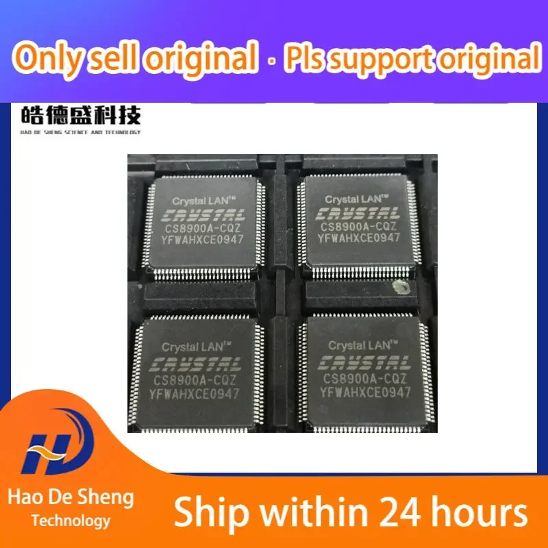 10PCS/LOT CS8900A-CQZ CS8900A QFP100 Ethernet Interface Controller IC New Original In Stock