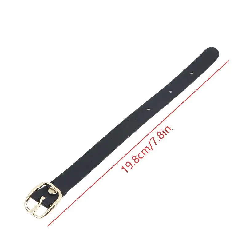 Ultra Light Wear-resistant For Travel Business Trip Multicolor PU Luggage Tag Straps Alloy Buckles Waterproof Luggage Tag Strap