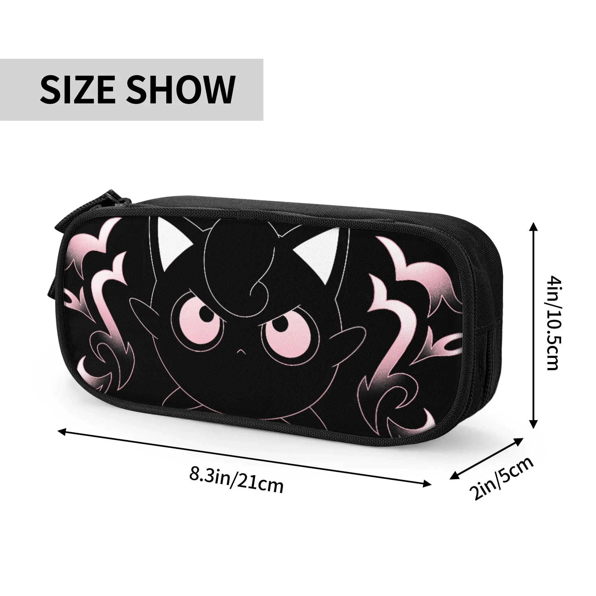 Large Capacity Bags for Child Cartoon Pokemon   Jigglypuff   Metal  School Pencil Bag for Boys Gilrs Kids