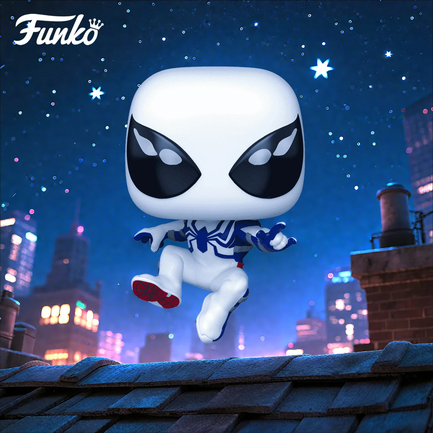 Marvel Funko Pop Comics & Superheroes Spider-Man Osborne White Suit Edition Peripheral Figurines Toys for Boys Gift Collectible - Image 4