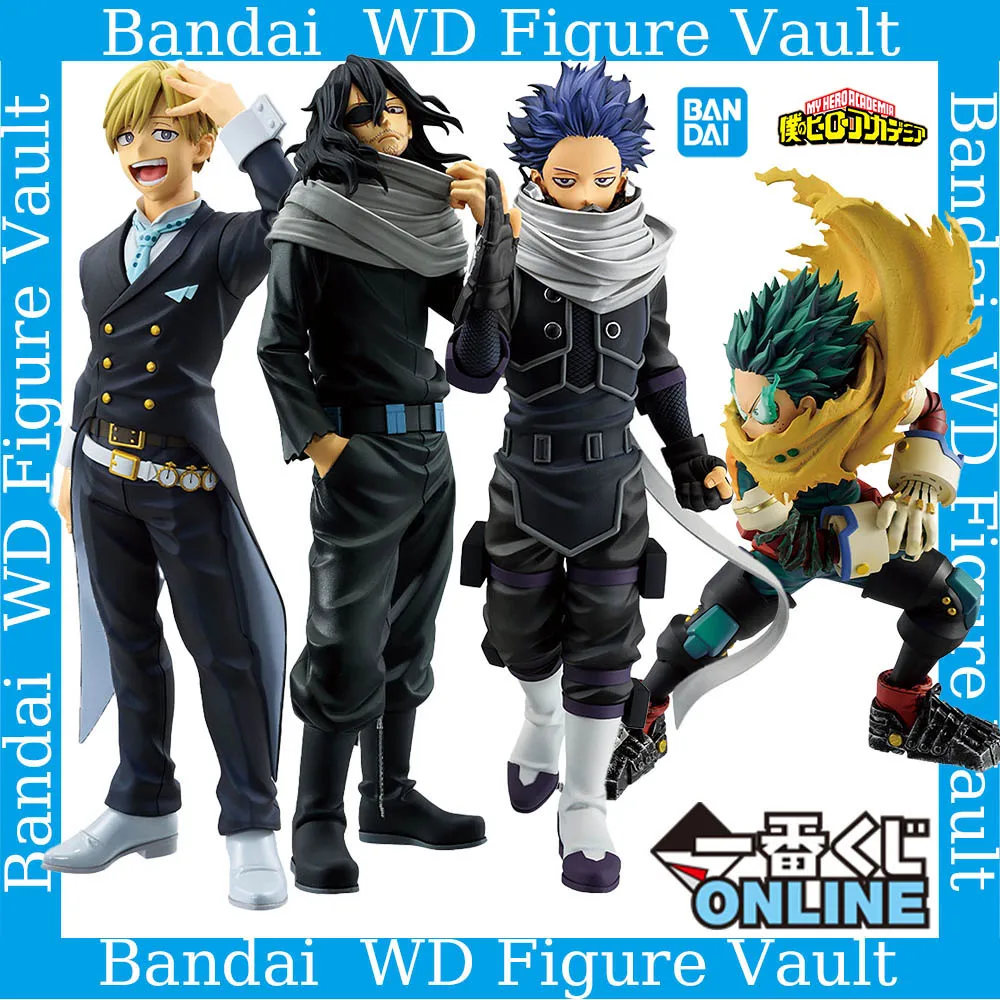

Bandai Ichiban Kuji My Hero Academy Stand Up Again Izuku Midoriya Neito Monoma Aizawa Seita Shinso Hitoshi Модель игрушки в подарок