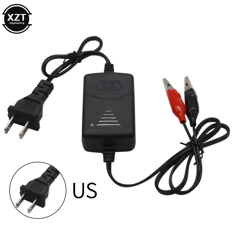 EU US Plug Universal Smart Battery Charger 12V 1300mA Rechargeable Sealed Lead Battery Charger For Car Truck Motorcycle