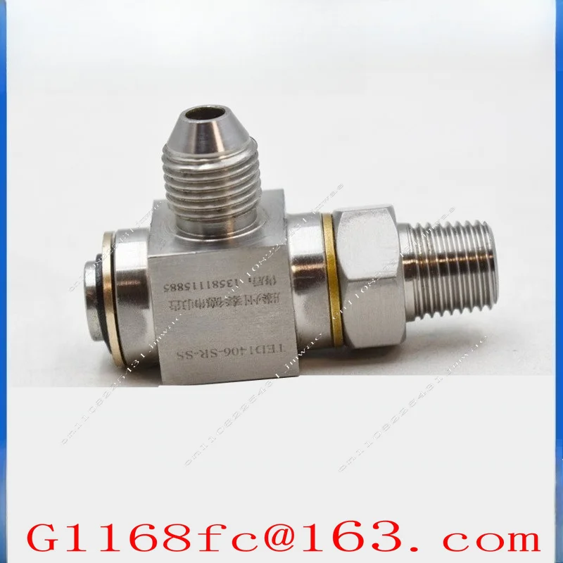Pressure Int, Hydraulic Oil Pipe Rotary, Stainless Steel Straight Through High-pressure Pipe Reel Joint
