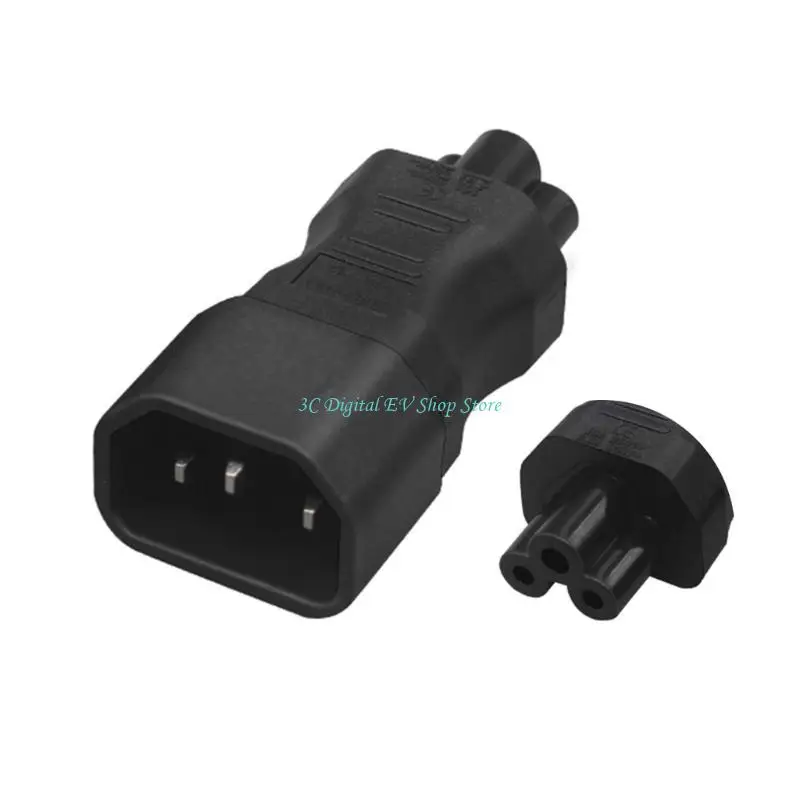E74D High-performance C14 to C13/C14 to C15/C14 to C5/C14 to C7 Adapter Male Female Adapter Straight-type Compact-size