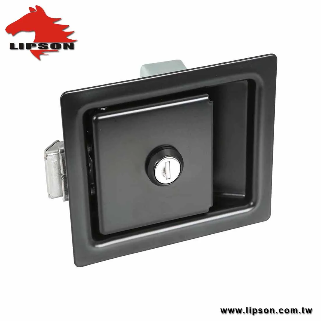 Canopy Door Lock Slam Latch Push to Close Handle Rear For-truck Body Rv Flush Generator Toolbox Paddle Panel Cabinet Lock