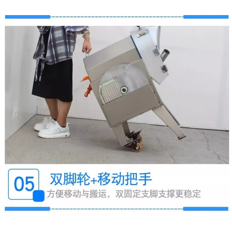 

Popular Multifunctional Fruit Cutter Home Use Fruit Vegetable Cutter Multi-function Onion & Garlic Vegetable Dicing Machine