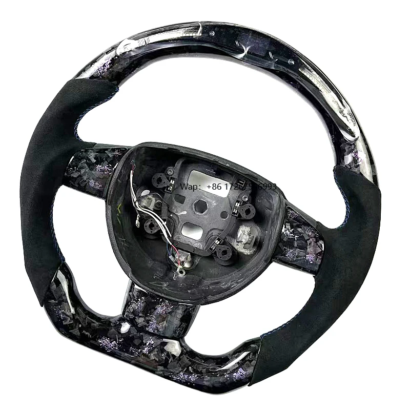

Custom Carbon Fiber and alcantara Sport Steering Wheel for Focus MK2 Auto Accessories