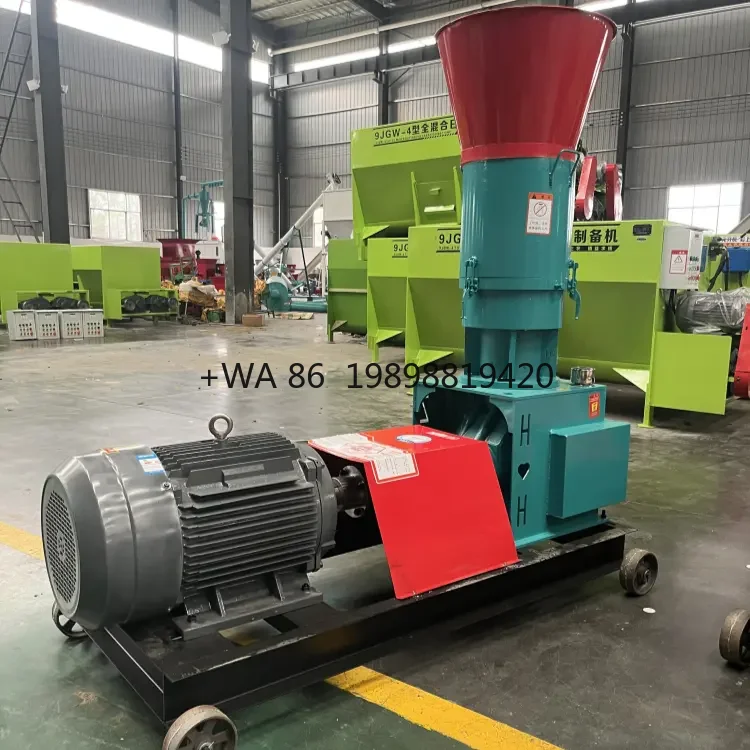 Mini Animal Feed Pellet Machine 1000-5000kg/h Feed Pellet Machine Hot Sale Pelletizer Feed Processing Making