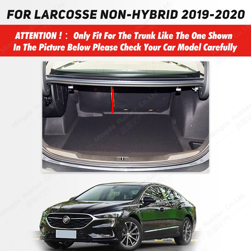 Car Trunk Mat For Buick Larcosse Non-hybrid 2019 2020 Custom Car Accessories Auto Interior Decoration