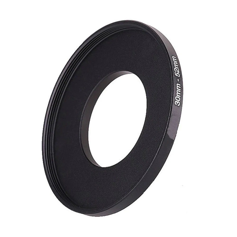 Aluminum Step Up Filter Ring 30mm-52 mm 30-52 mm 30 to 52 Filter Adapter Lens Adapter for Canon Nikon Sony DSLR Camera Lens