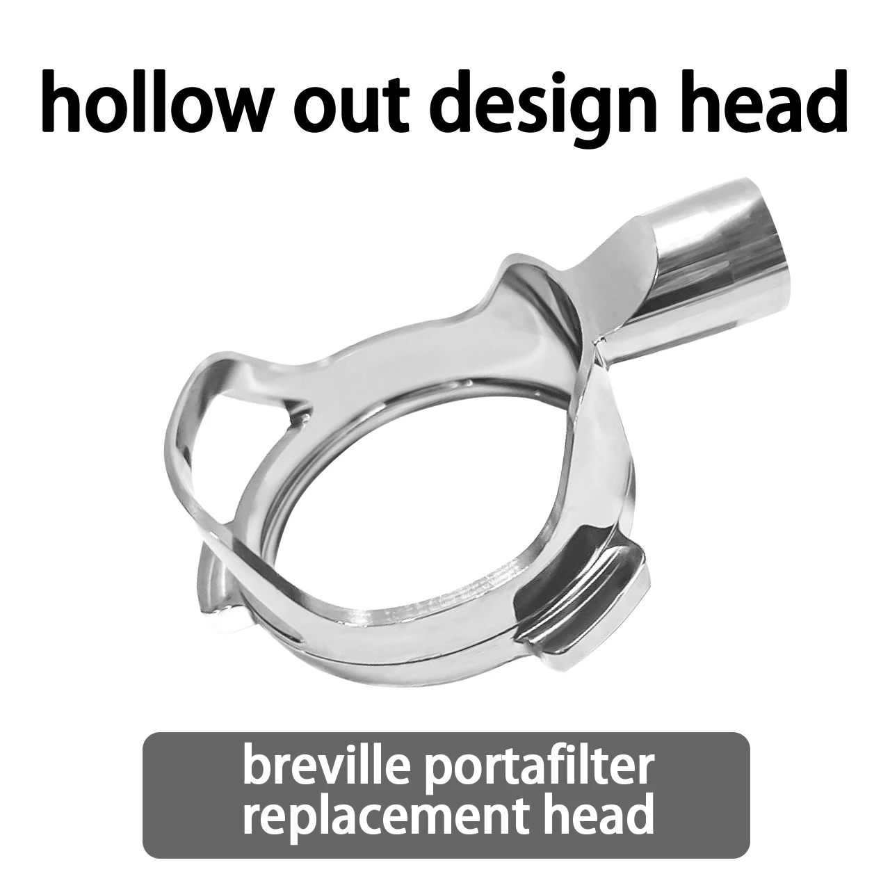 Breville Hollow Out Design 54mm Bottomless Portafilter Replacement Head