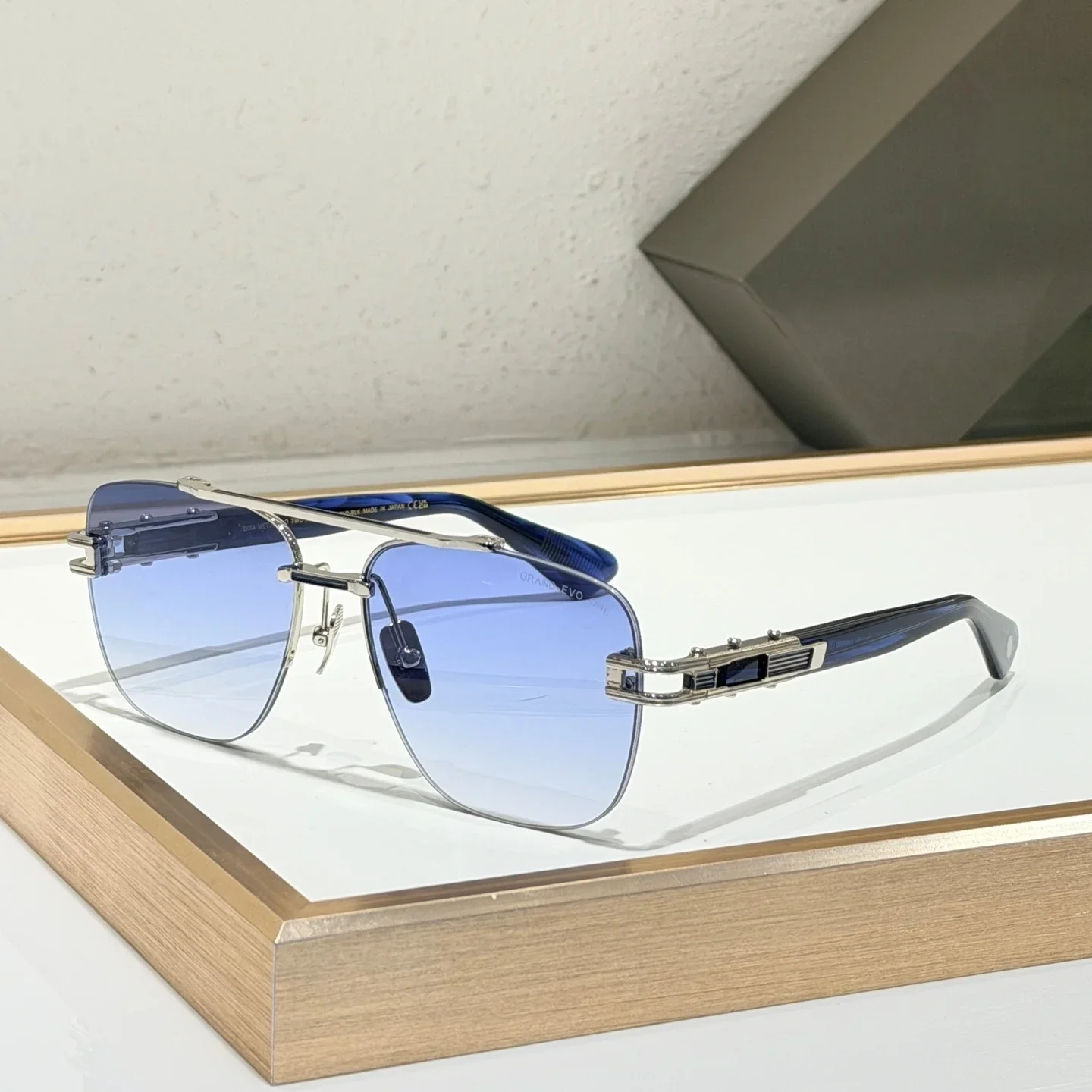 DT GRAND EVO ONE 61-14 Top Quality Mens Sunglasses for Women Fashion Trend Luxury Titanium UV400 Designer Sunglasses Frame