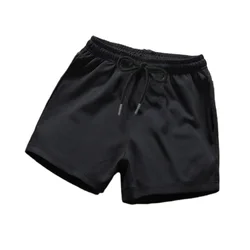 Gym Shorts Shorts Casual Training Fitness Workout Holiday Jogging Mens Polyester Running Short Pants Solid Color