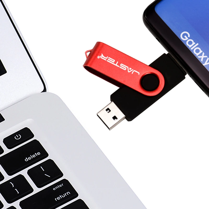 Mini 2 In 1 Multifunction OTG Micro USB 2.0 Flash Drive Free TYPE-C Adapters Pen Drive Memory Stick 64GB/32GB/16G U Disk