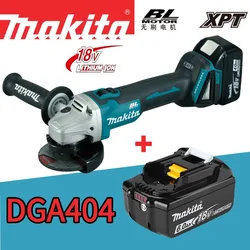 Original Makita DGA404 100mm Brushless Angle Grinder Li-ion Battery Cordless Cutting Polishing Grinding For Makita 18V Battery
