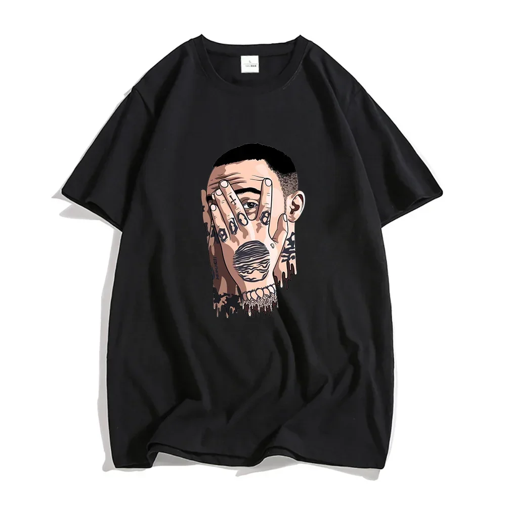 Rapper Macc Miller Printing T-shirts  Pure  Shirts Men/women Hip Hop T Shirt Summer Loose Casual Short Sleeve Clothing