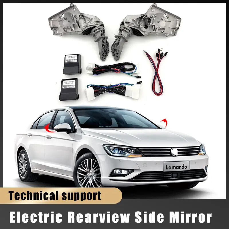 

For Volkswagen Lamando 2015-2023 Auto Intelligent Automatic Car Electric Rearview Side Mirror Folding System Kit Modul