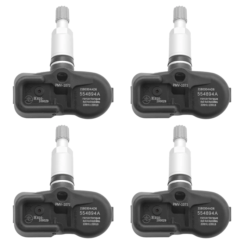 TPMS Sensor, 4Pcs PMV-107J Tire Pressure Monitoring For Toyota Camry Lexus Lexus 42607-33011