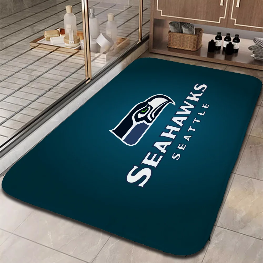 السجاد لغرفة النوم ديكور S-سياتل سيهوكس سجادة صلاة سجادة غرفة النوم ممسحة باب المدخل مخصص المطبخ البساط مخصص المنزل