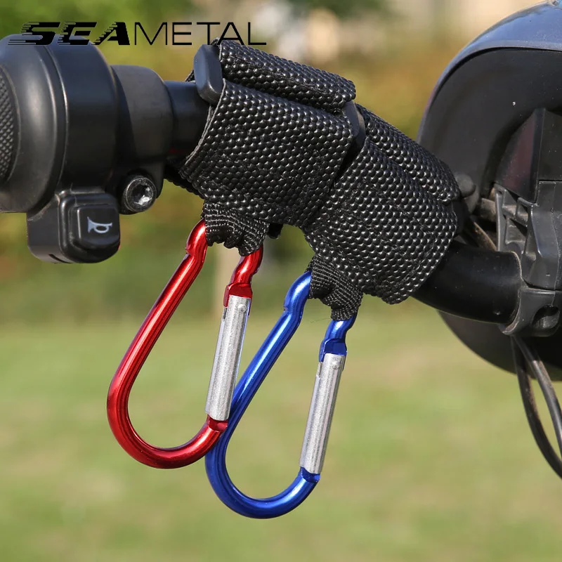 Universal Motorcycle Helmet Locking Hook - Secure Storage Hanging Hook for Bike, Electric Vehicle & Accessories view 2