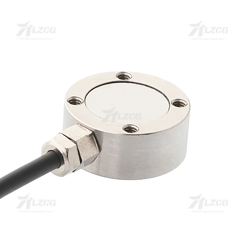

20mm Miniature Force Sensor Assembly with Compression Control Pressure Load Cell Capacity of 10/100/500/1000/2000kg"