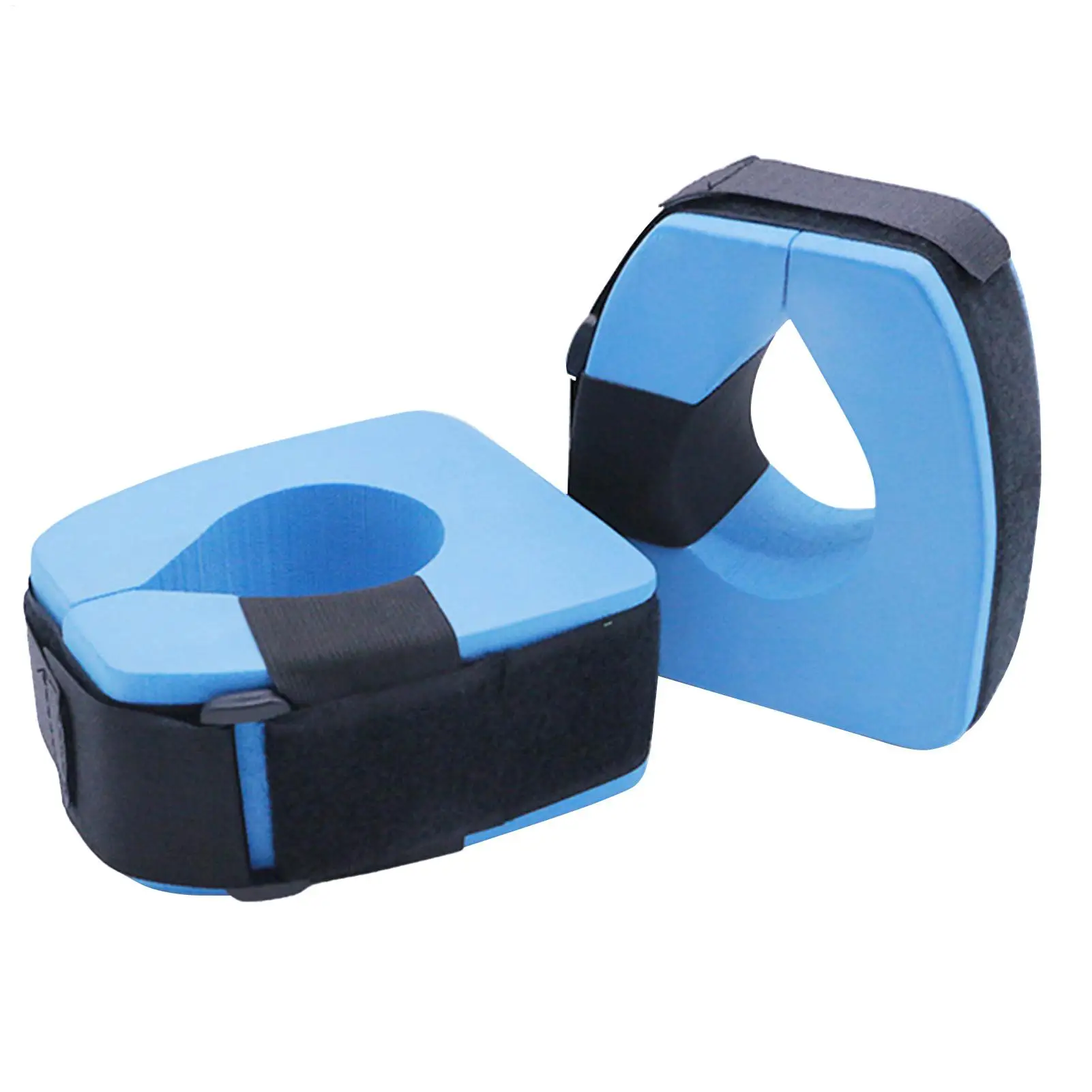 

1 пара пенопластовых водных манжет для плавания, поплавок для водной аэробики, обруч для лодыжек, ремень для рук, регулируемые ленты для рукавов для водных упражнений, фитнеса