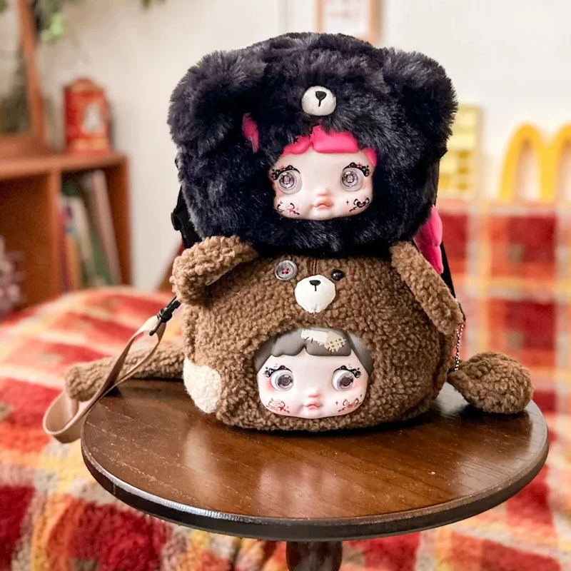 Nommi Plush Blind Box Series Tas Penyimpanan Lucu 100% Asli Perlengkapan Musim Dingin Hadiah Misteri Untuk Natal & Ulang Tahun