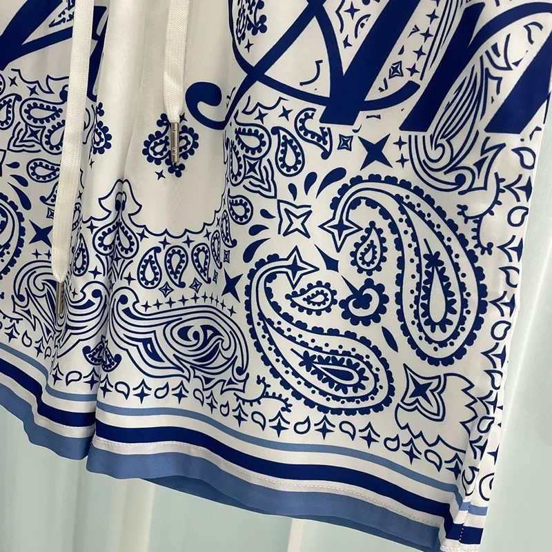Camisa de manga curta masculina, camisa havaiana estampada, blusa social, roupa elegante, alta qualidade, kit luxuoso, verão